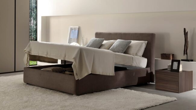 letto con contenitore
