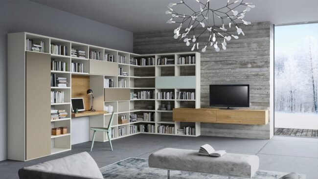 Angolo studio: come ricavarlo nel salotto?